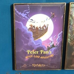 HTF Rare "Peter Pan's Adventure" Attraction Poster Pin ONLY SOLD Disneysea TOKYO